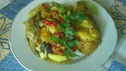 Рецепт Жаркого из сома