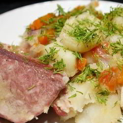 Рецепт Жаркого из свинины с картофелем