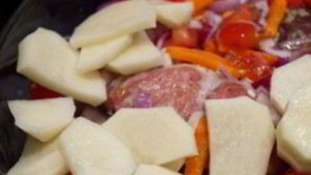 Рецепт жаркого из свинины с картофелем