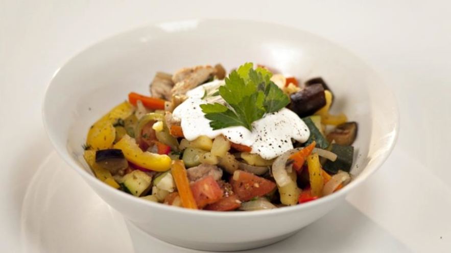 Рецепт жаркого из свинины