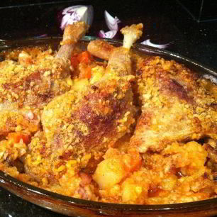 Рецепт Жаркого из утиных ножек