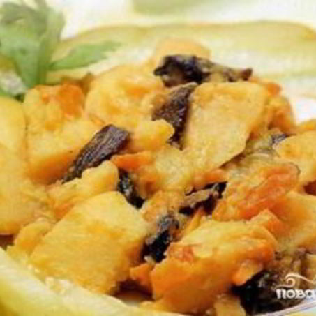 Рецепт Жаркого с грибами