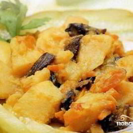 Рецепт Жаркого с грибами