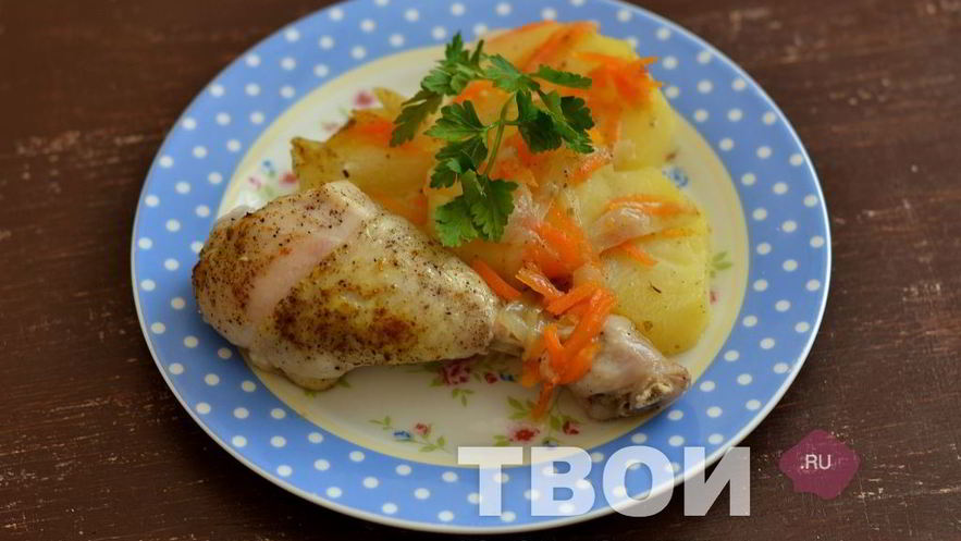 Рецепт жаркого с курицей в мультиварке