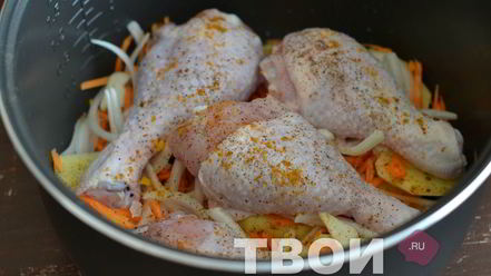 Рецепт жаркого с курицей в мультиварке