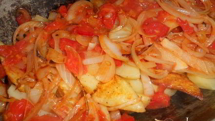 Рецепт жаркого с пельменями