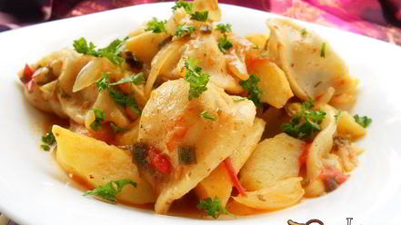 Рецепт жаркого с пельменями