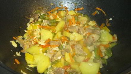 Рецепт жаркого сборного