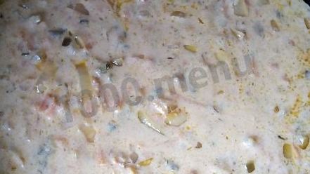 Рецепт жаркого телятина в духовке с солеными огурцами