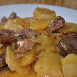 Рецепт Жаркого в горшочках в микроволновке