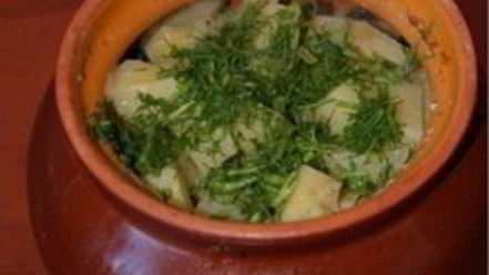 Рецепт жаркого в горшочках в микроволновке