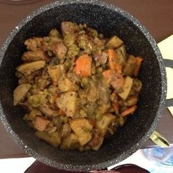 Рецепт Жаркого в мультиварке из свинины по-сельски