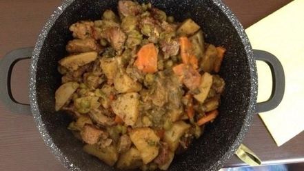 Рецепт жаркого в мультиварке из свинины по-сельски