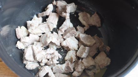 Рецепт жаркого в мультиварке из свинины с картошкой