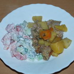 Рецепт Жаркого в пакете для запекания