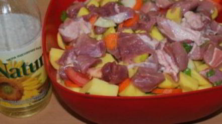 Рецепт жаркого в пакете для запекания