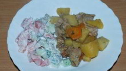 Рецепт жаркого в пакете для запекания