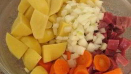 Рецепт жаркого в рукаве в духовке