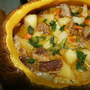 Рецепт Жаркого в тыкве