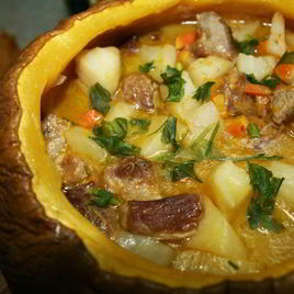 Рецепт Жаркого в тыкве