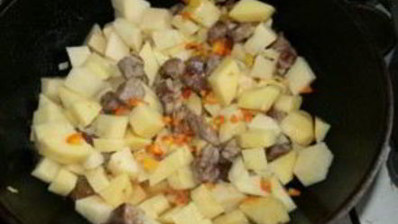 Рецепт жаркого в тыкве