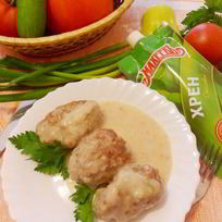 Говяжьи зразы с хреном по-литовски