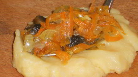 Рецепт картофельных шариков-зраз с грибами