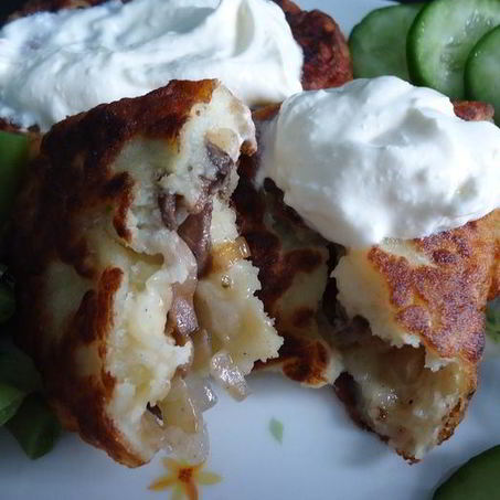 Рецепт Картофельных зраз с грибами