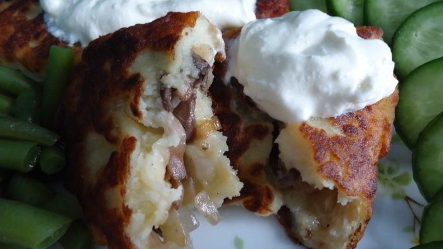 Рецепт картофельных зраз с грибами