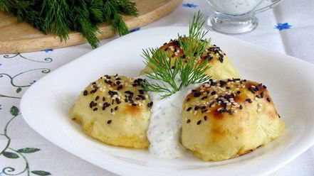 Рецепт картофельных зраз с капустой из духовки