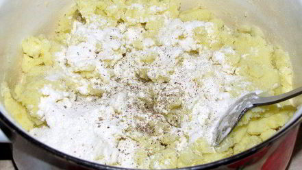 Рецепт картофельных зраз с капустой из духовки