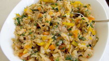 Рецепт картофельных зраз с капустой, запеченные в духовке