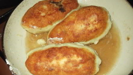 Рецепт картофельных зраз с куриной печенью