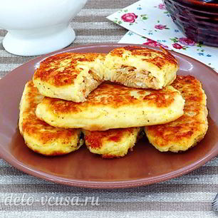 Рецепт Картофельных зраз с квашеной капустой