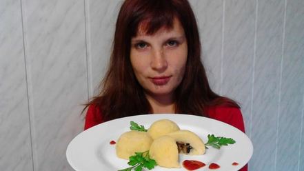 Рецепт картофельных зраз в духовке с грибами