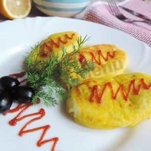 Рецепт Манных зраз