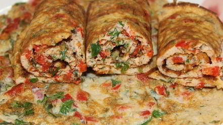 Рецепт мясных зраз рулетных