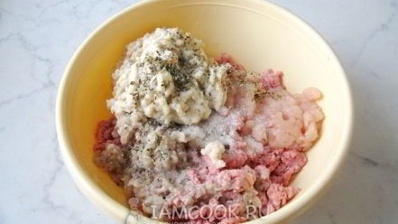 Рецепт мясных зраз с грибами