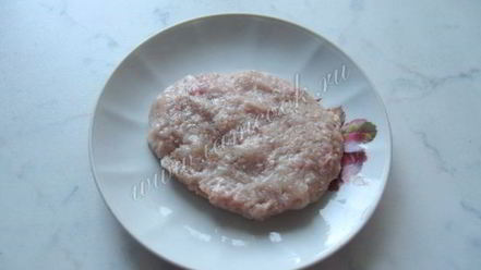 Рецепт мясных зраз с омлетом