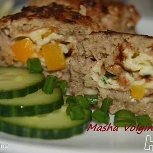 Рецепт Мясных зраз с яичным блинчиком