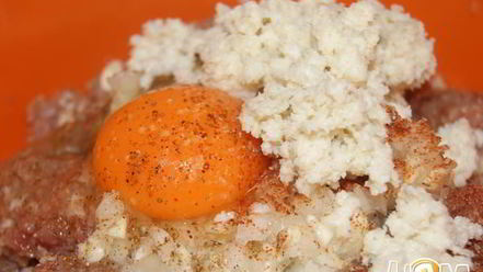 Рецепт мясных зраз с яичным блинчиком