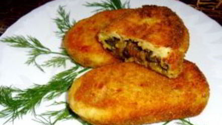 Рецепт постных картофельных зраз