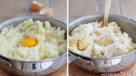 Рецепт пышных картофельных зраз