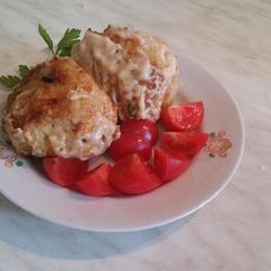 Рецепт Тушеных картофельных зраз