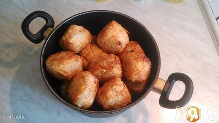 Рецепт тушеных картофельных зраз