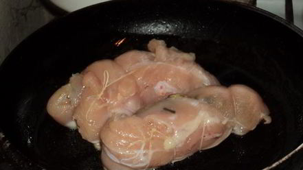 Рецепт зраз из индейки с сыром