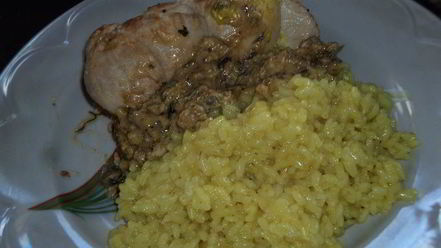 Рецепт зраз из индейки с сыром