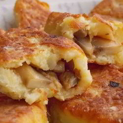 Рецепт Зраз из картофеля с грибной начинкой