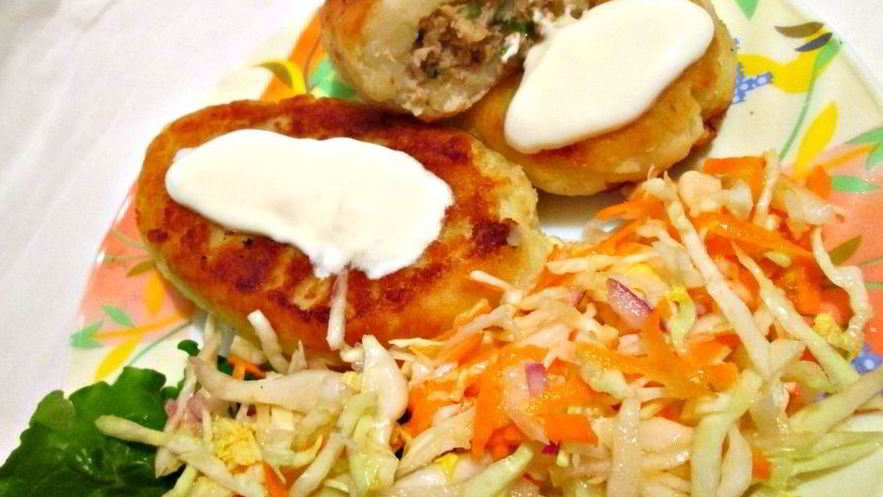 Рецепт зраз из пюре