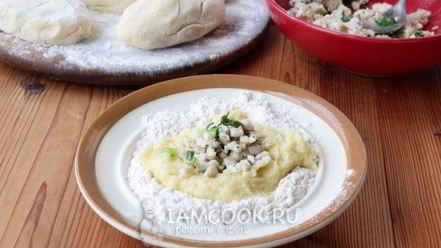 Рецепт зраз картофельных с фаршем в духовке